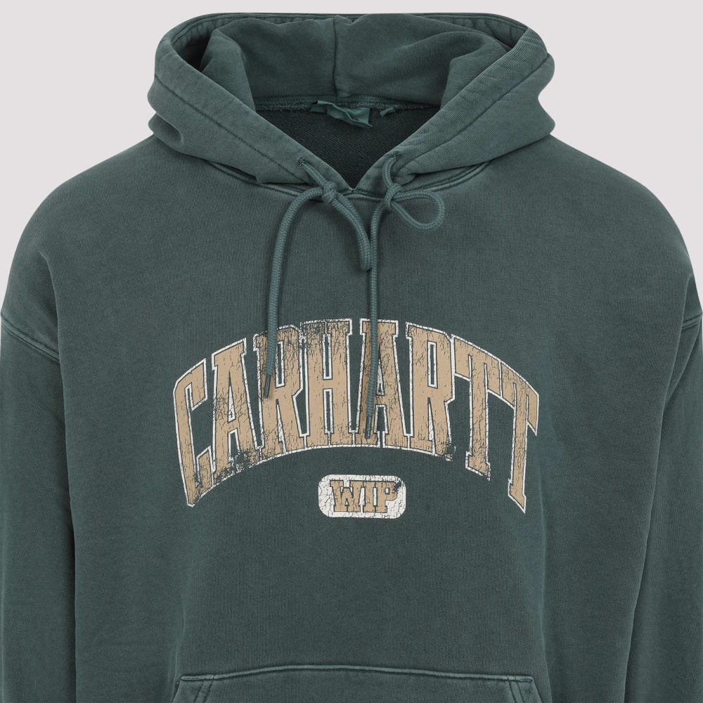 Carhartt WIP Capuchon Bibliotheek Sweater Green Heren
