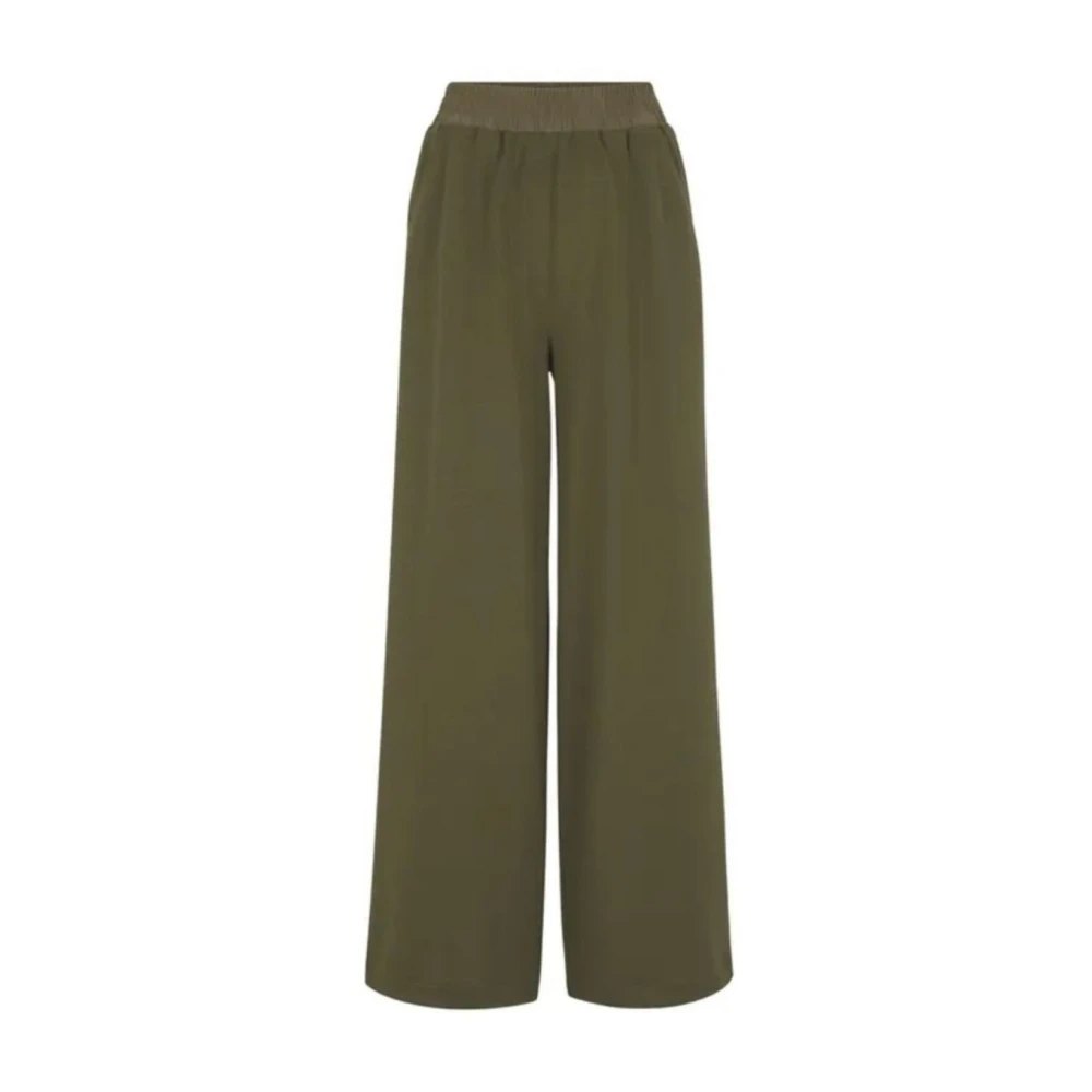 Hugo Boss Dames Casual Broek Green Dames
