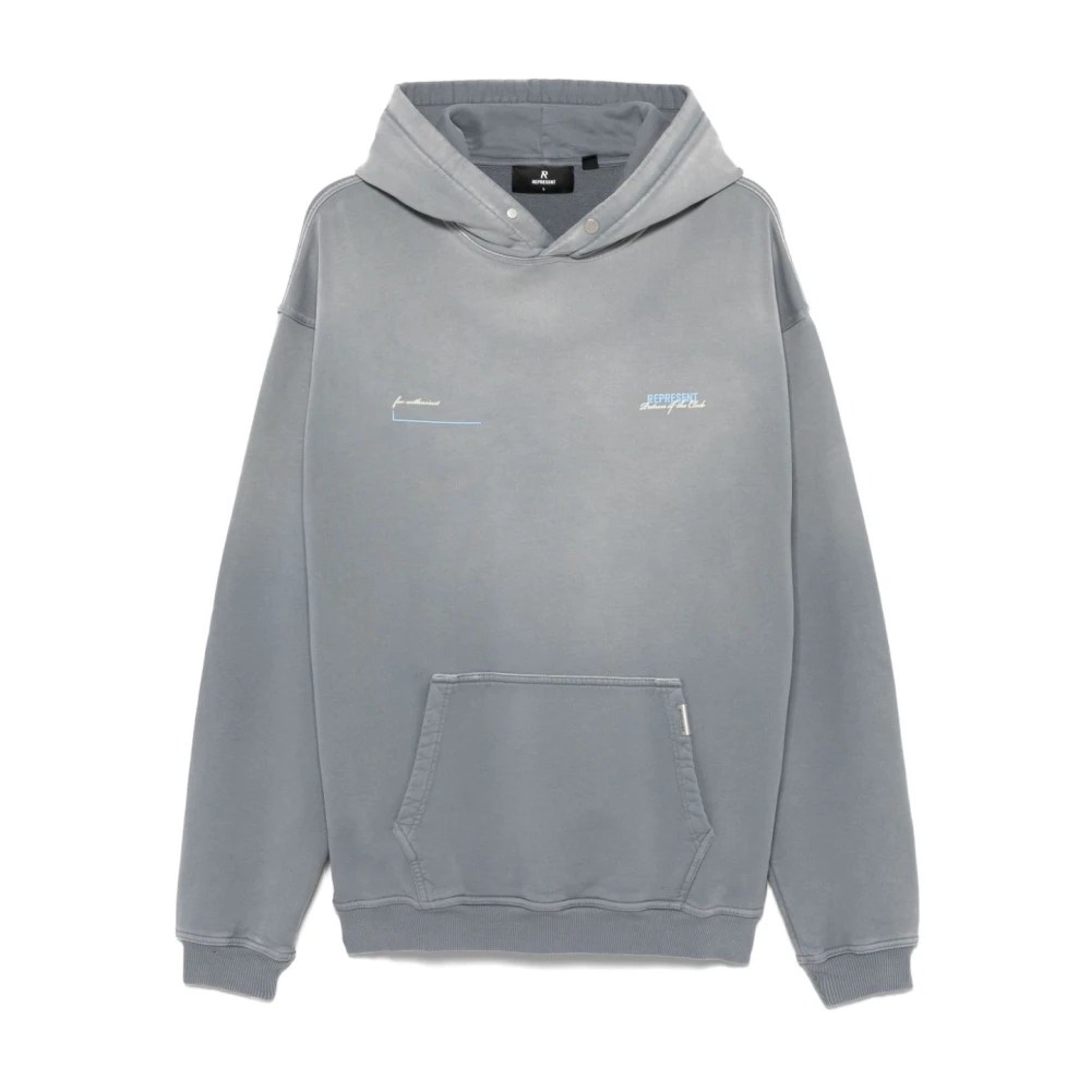 Represent Patron Of The Club Hoodie Gray Heren