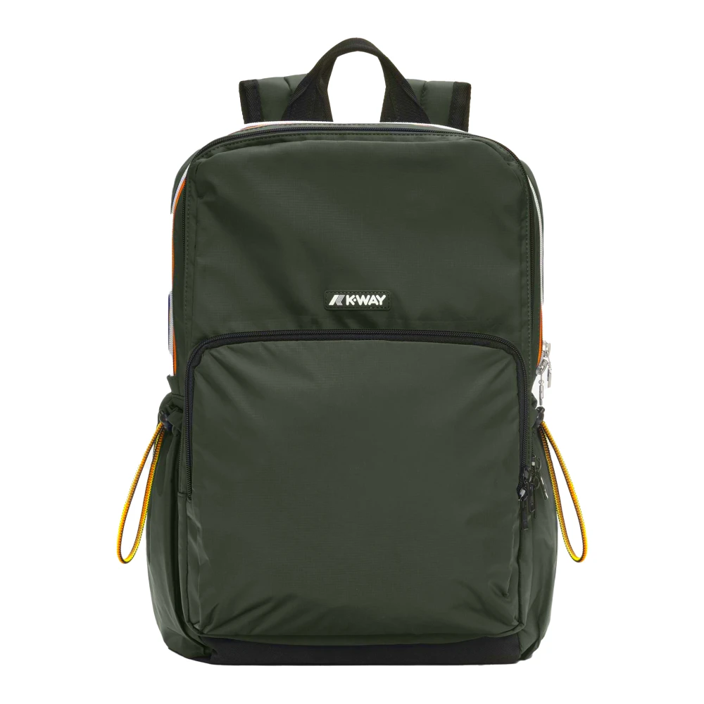 K-Way Unisex Green Backpacks, One Size, Gizy Backpack