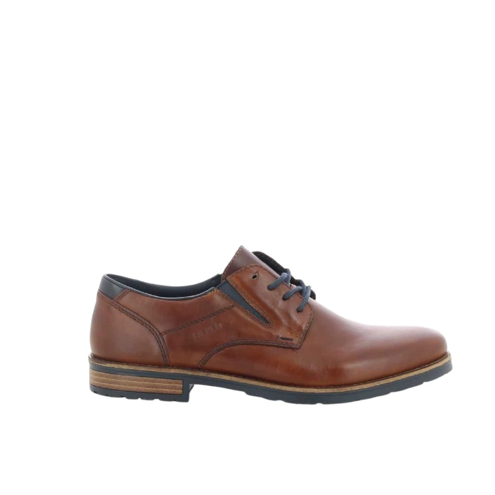 Rieker Cognac Zakelijke Schoenen Brown Heren