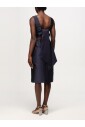 robe-midi-elegante-bleue-femme