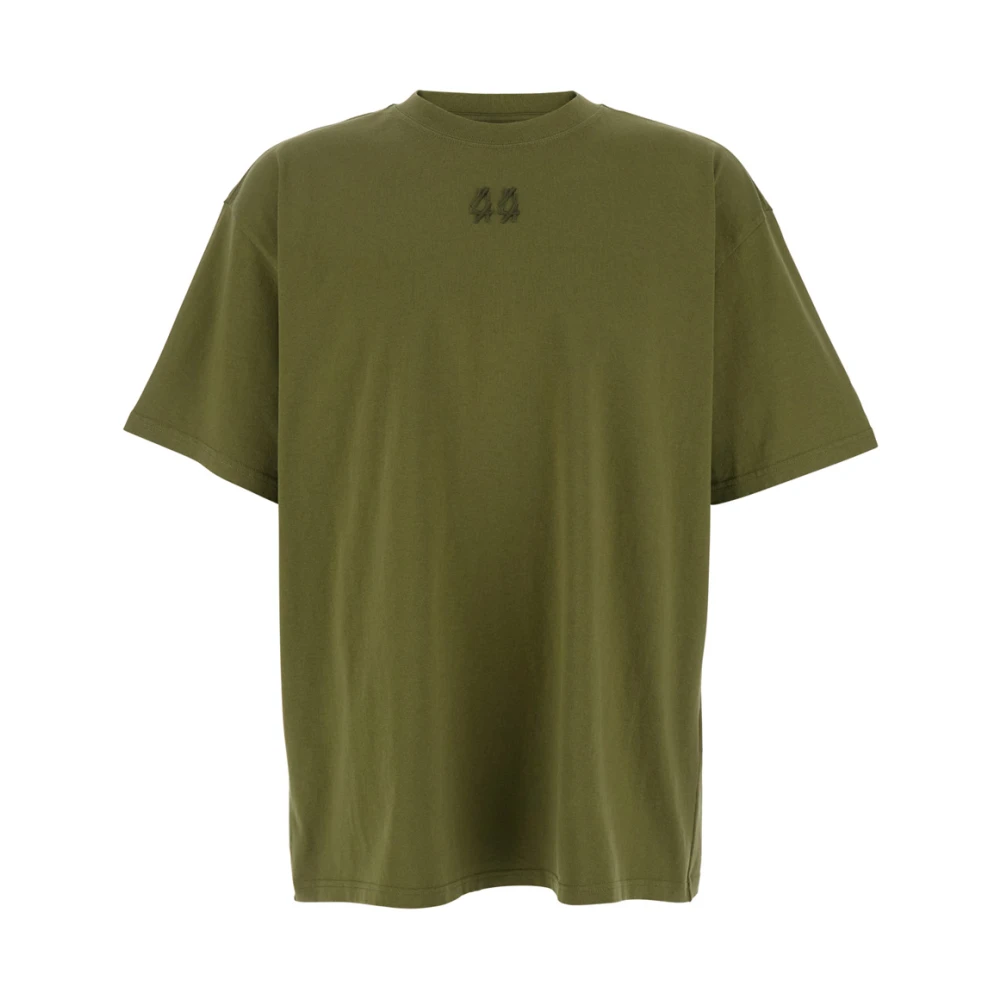 44 Label Group Groen Logo T-shirt Katoen Man Green Heren