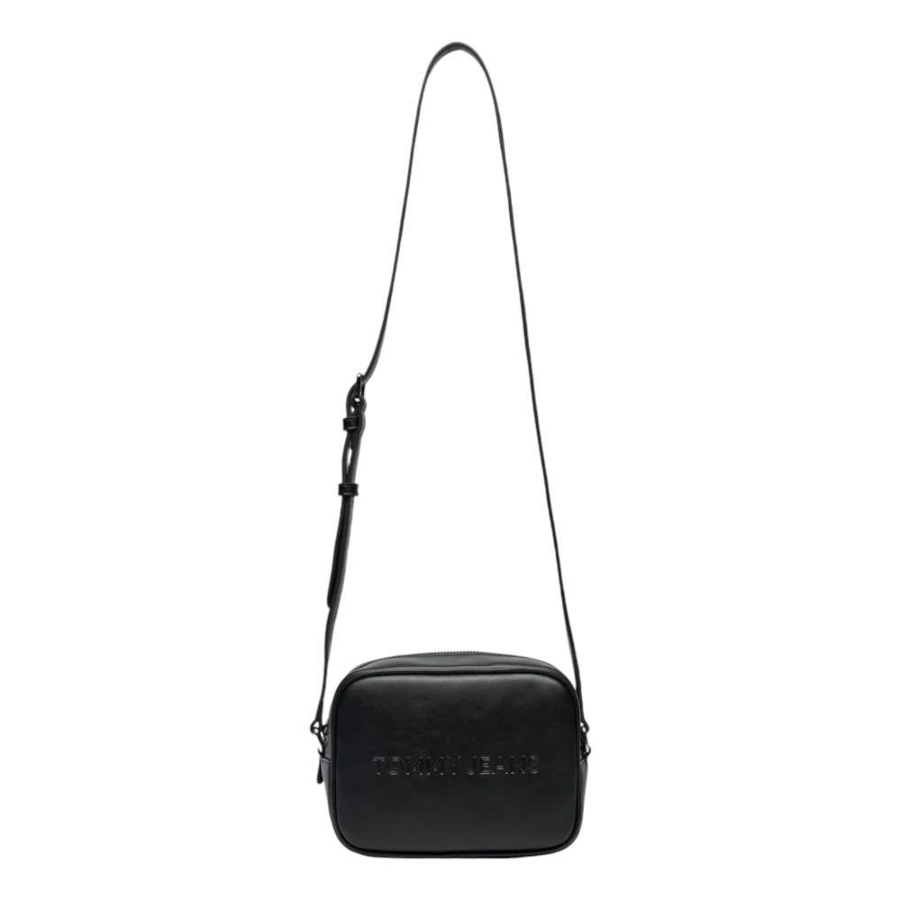 Tommy Jeans Essentiële Cameratas Herfst Winter Collectie Black Dames