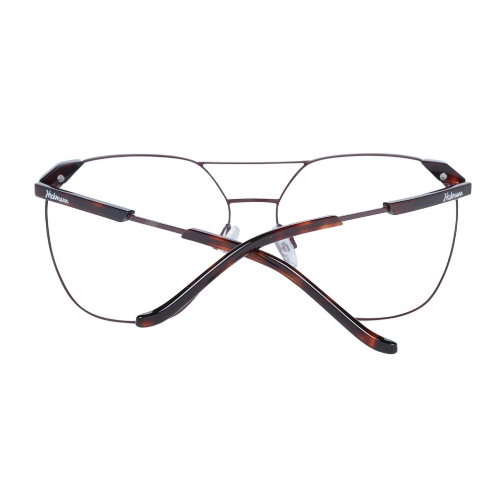 Ana Hickmann Bruine Aviator Metalen Optische Frames Brown Dames