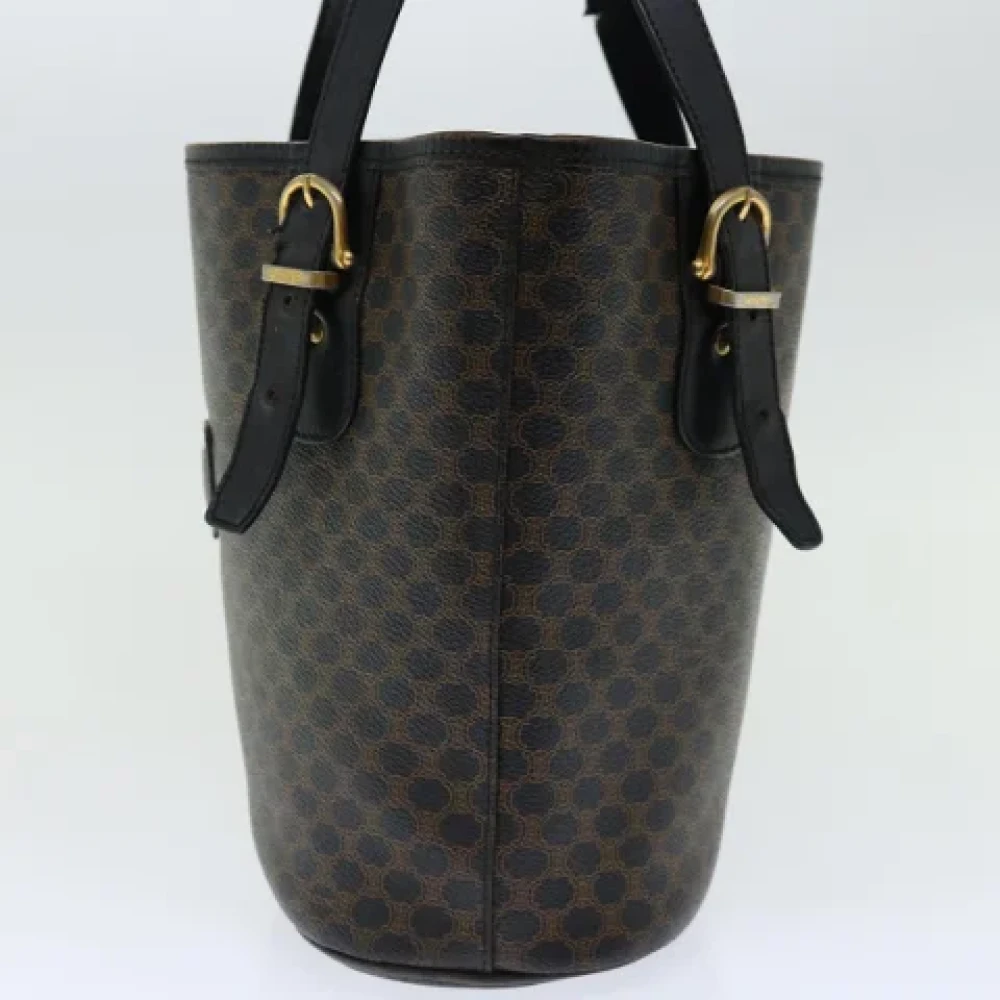 Celine Vintage Pre-owned Leather totes Brown Dames
