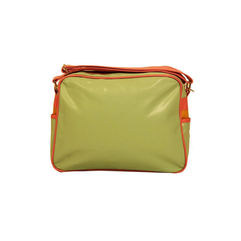Gola Stijlvolle Groene Stoffen Handtas met Schouderband Multicolor Dames