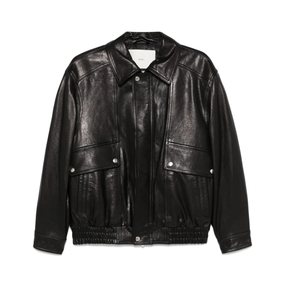 Dunst Zwart uniseks buitenkleding met zakken Black Dames