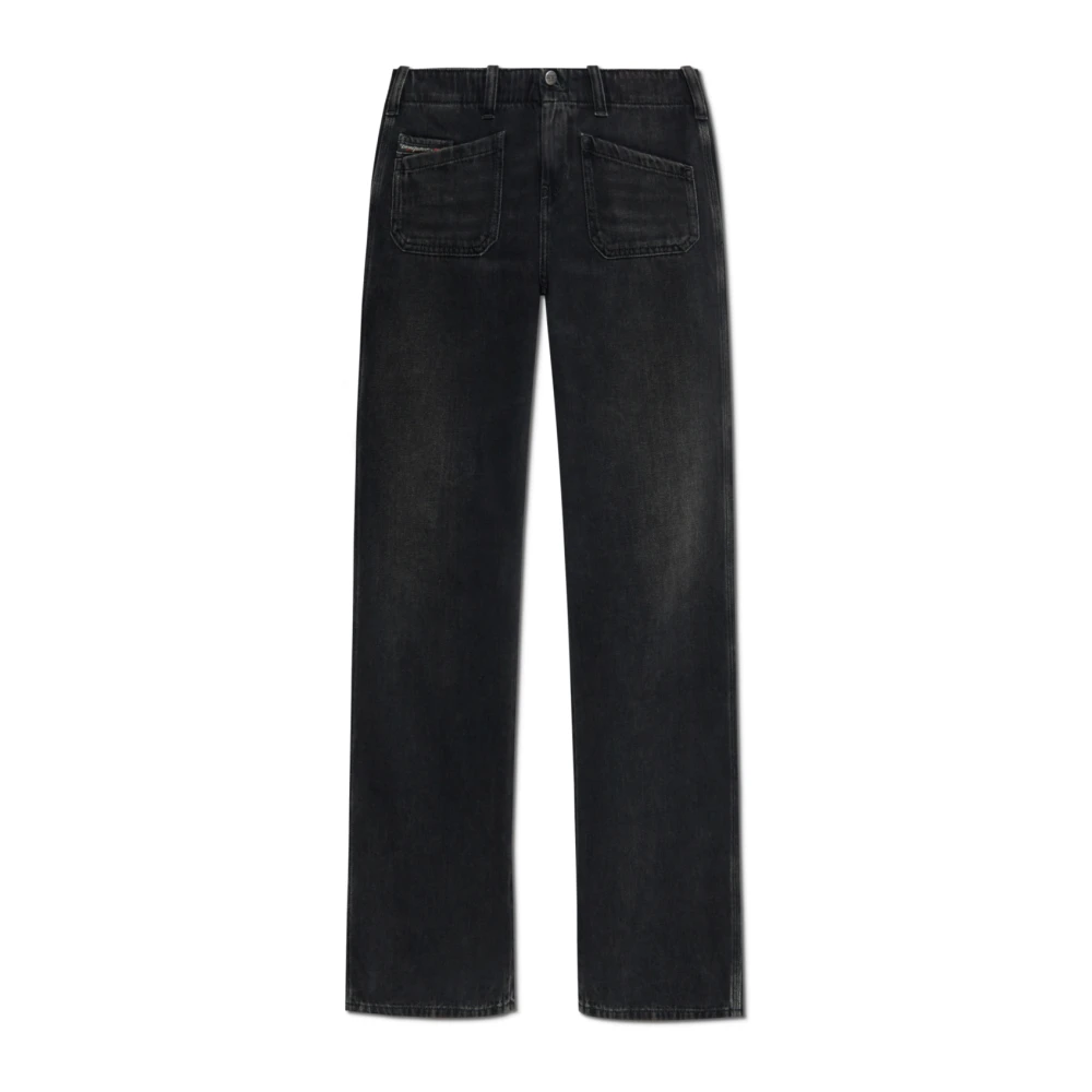 Diesel Jeans D-Keate Black, Dam