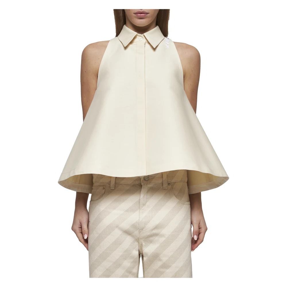 Marni Witte Herenoverhemd White Dames
