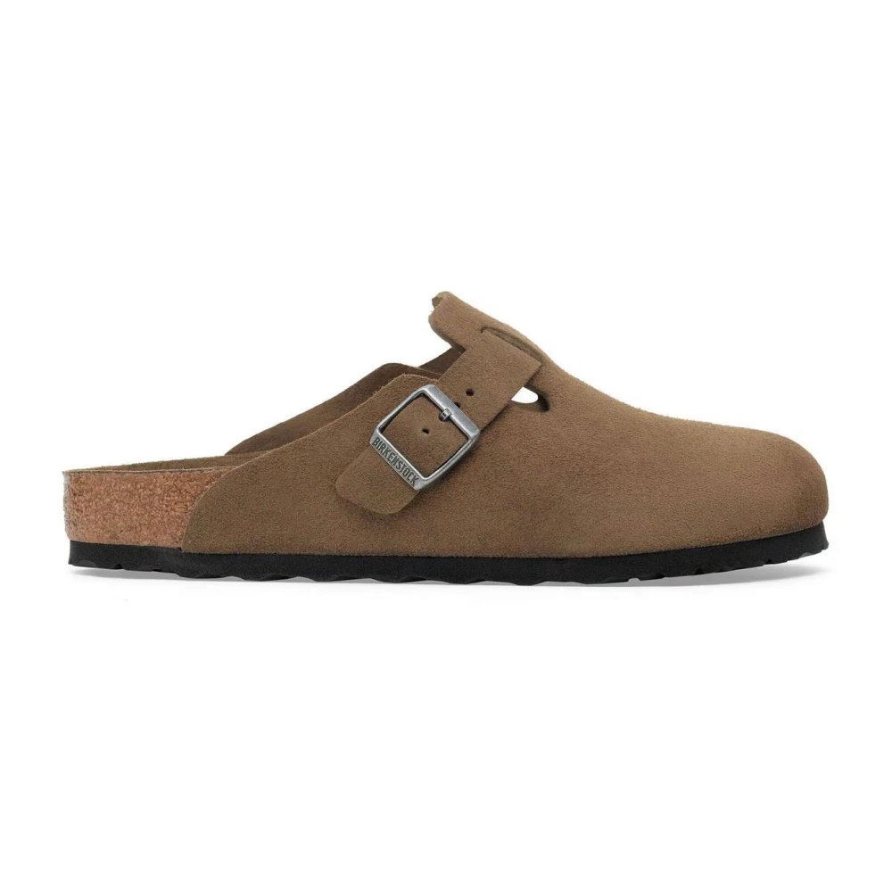 Birkenstock Brown Mules, Female, 7 Uk, Boston