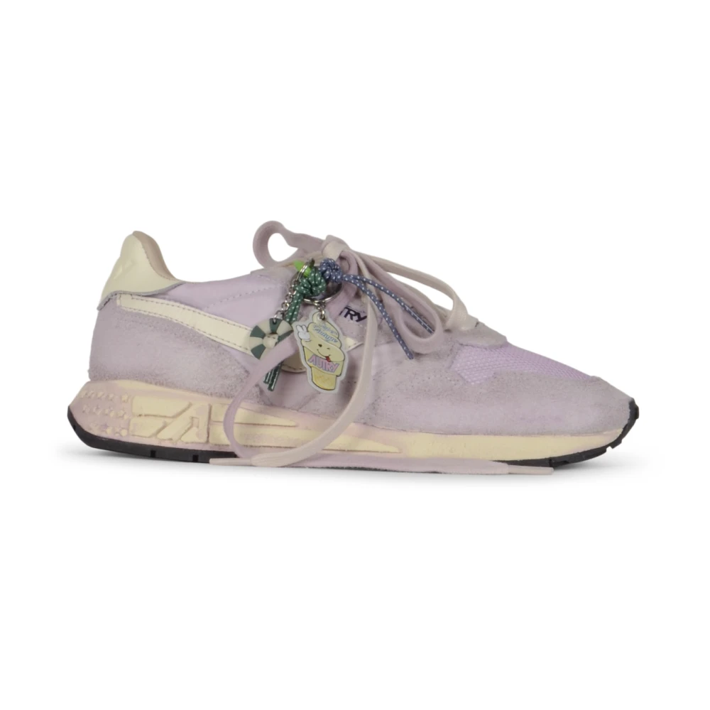 Autry Reelwind Super Vintage Low Dames Schoenen Paars
