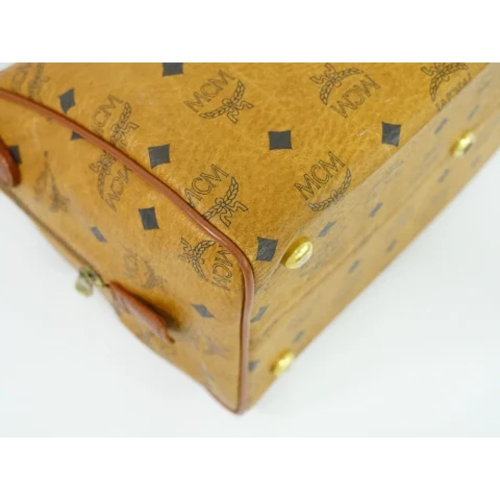 MCM Pre-owned Canvas handbags Brown Dames
