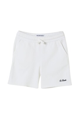 kids-white-casual-shorts