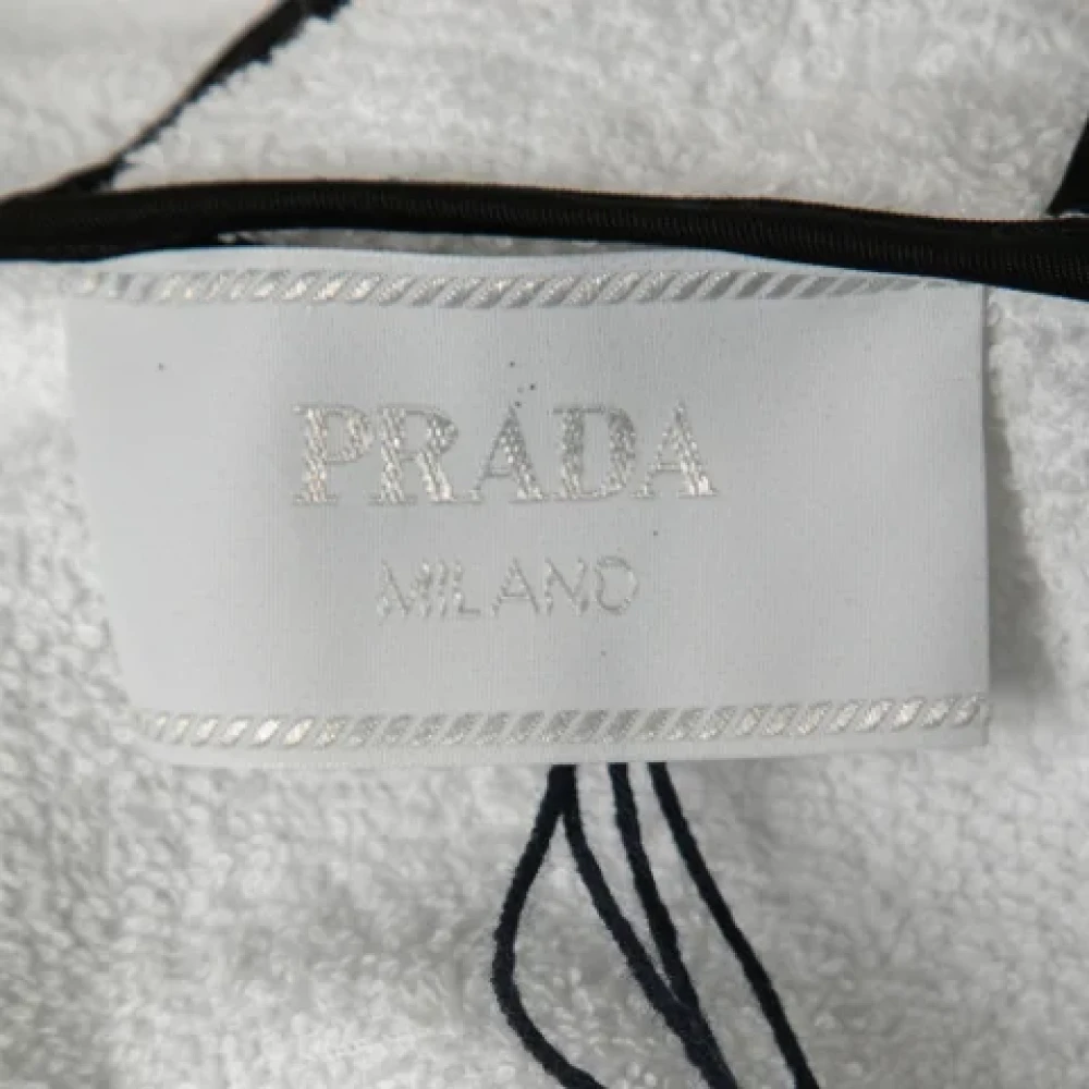 Prada Vintage Pre-owned Fabric tops White Dames