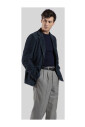 blazer-en-daim-leger