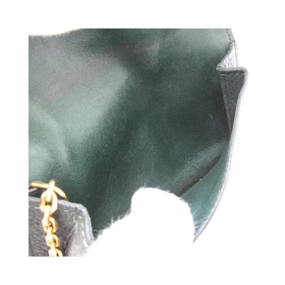 Hermès Vintage Pre-owned Leather wallets Green Dames