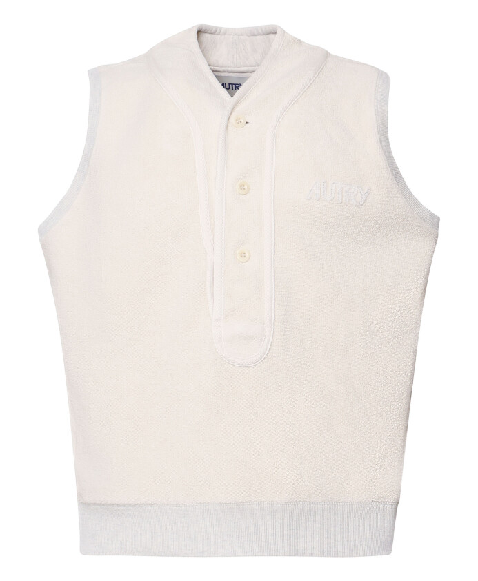 gilet-blanc-en-melange-de-coton-col-en-v