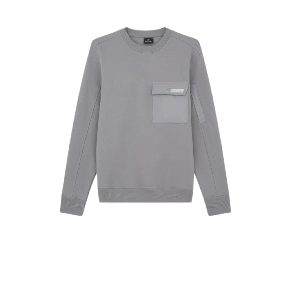 PS By Paul Smith Zak Sweatshirt in Gemengde Media Gray Heren