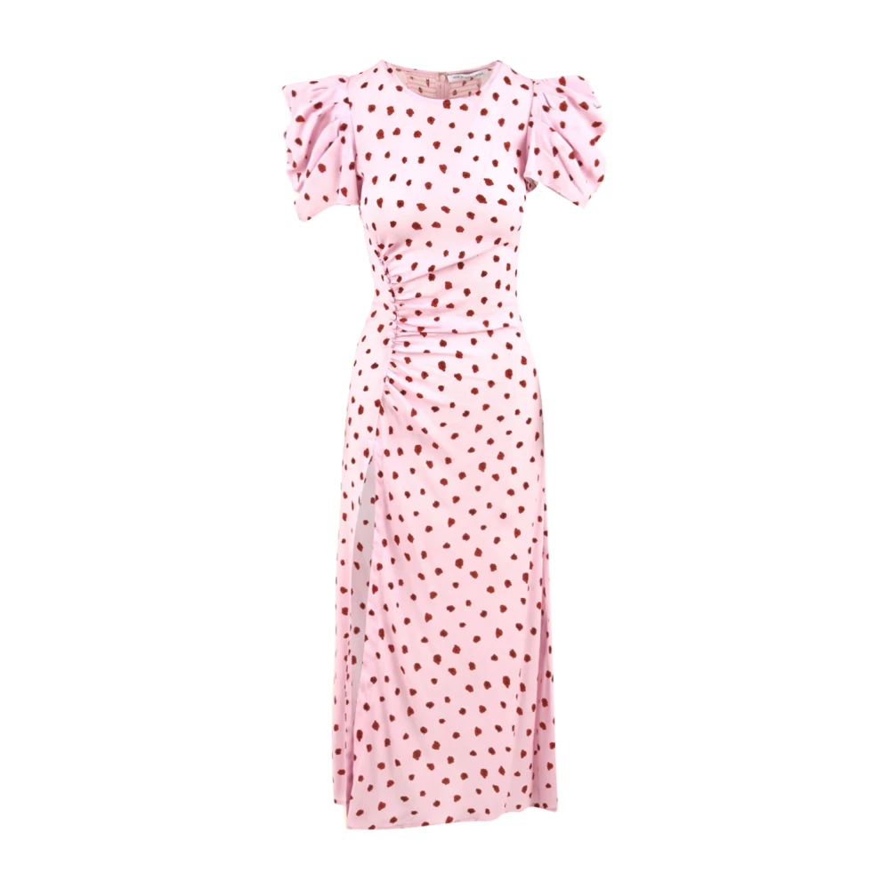 Mar De Margaritas Women's Pink Maxi Dresses, S, Kristel Midi Dress