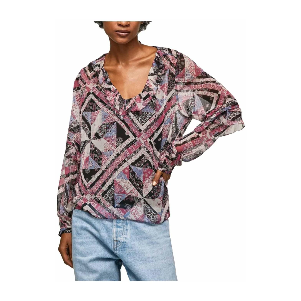 Pepe Jeans Women's Pink Blouses