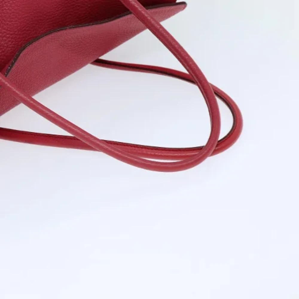 Burberry Vintage Pre-owned Leather handbags Pink Dames