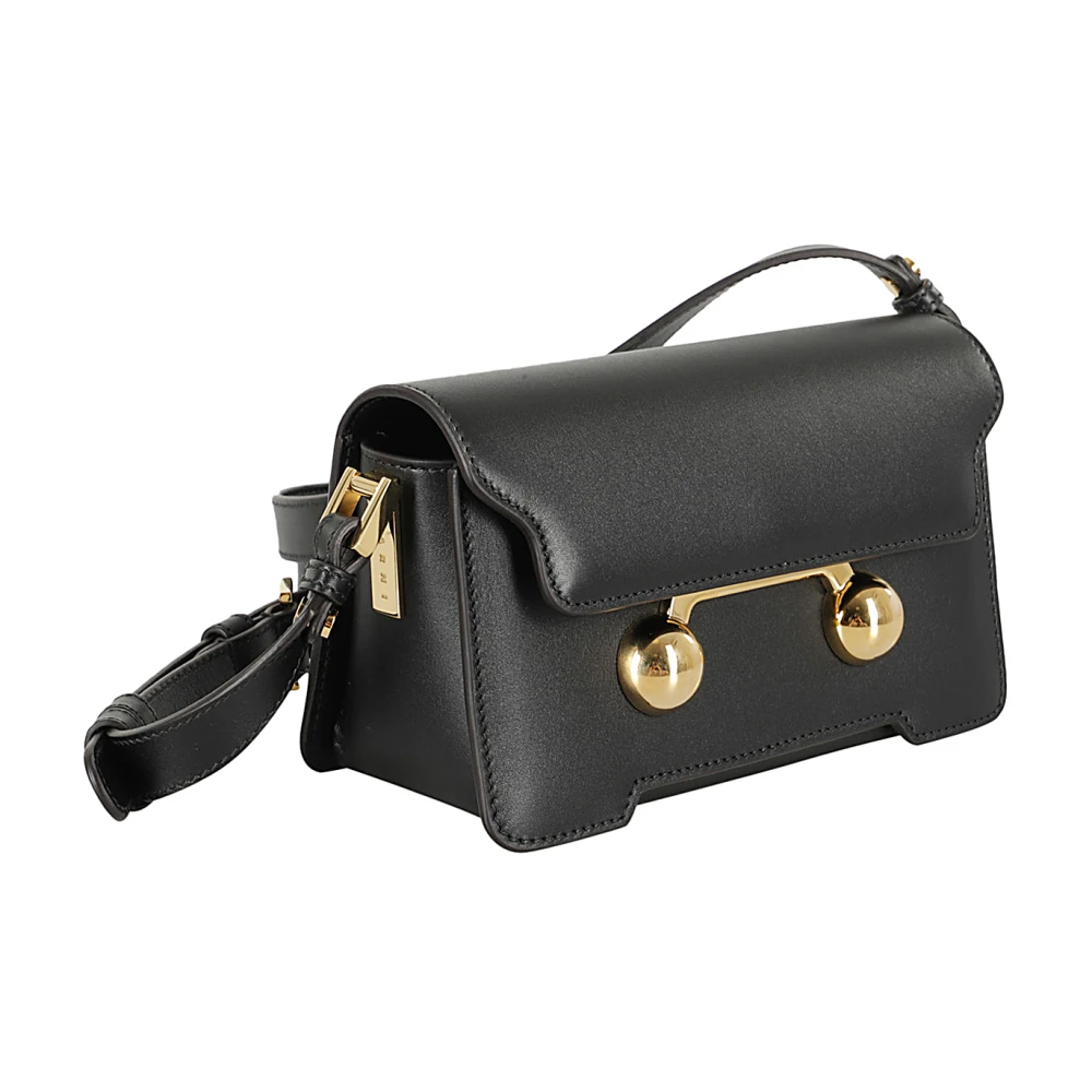 Marni Stijlvolle Mini Schoudertas Black Dames