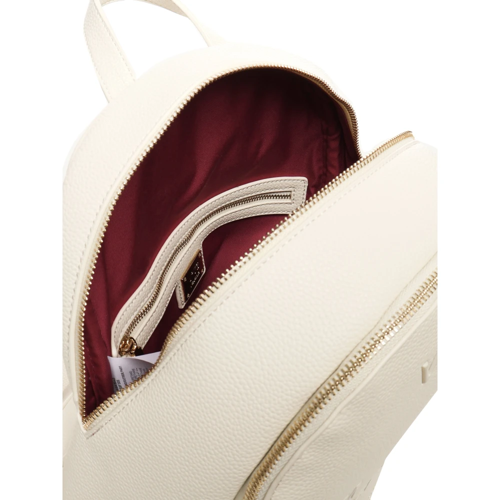 V73 Witte Rugzak met Logotekst White Dames