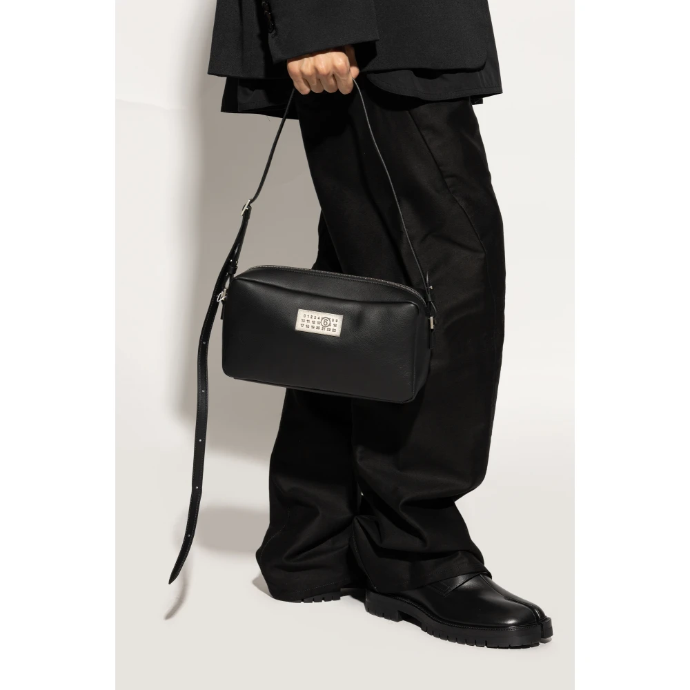 MM6 Maison Margiela Schoudertas 5AC Black Unisex