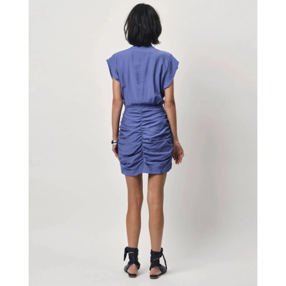 Dante 6 Darcy Soepelvallende Jurk Blue Dames