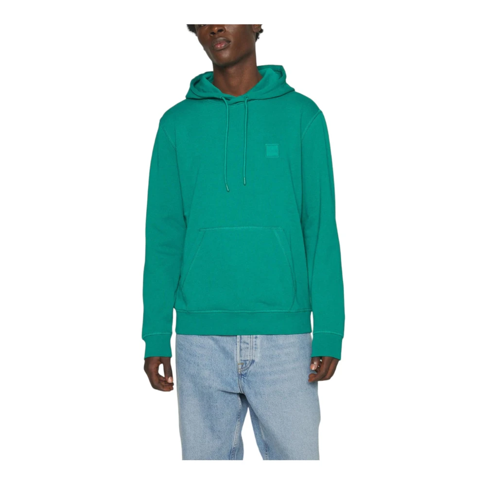 Hugo Boss Hoodie Green Heren