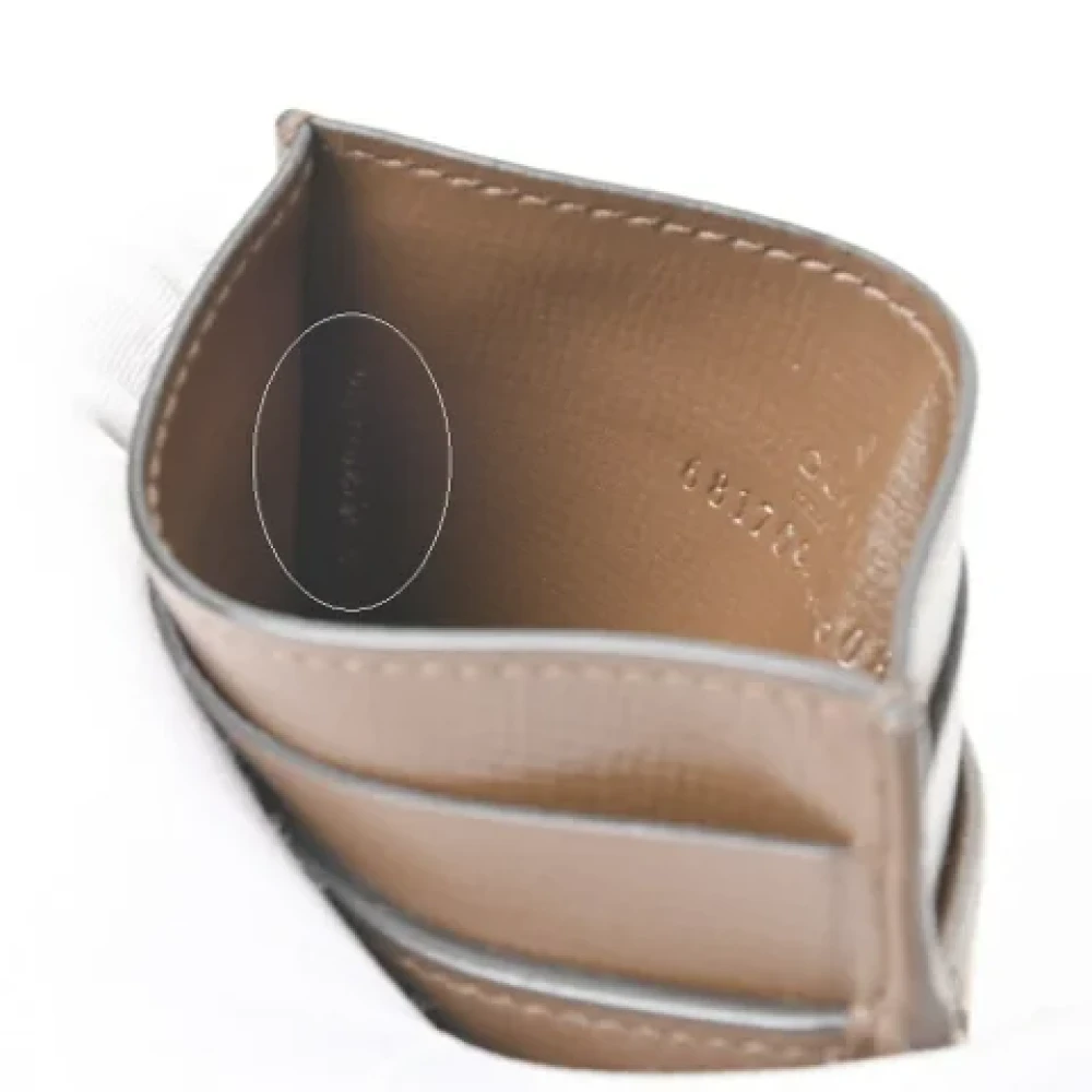Gucci Vintage Pre-owned Canvas wallets Brown Dames