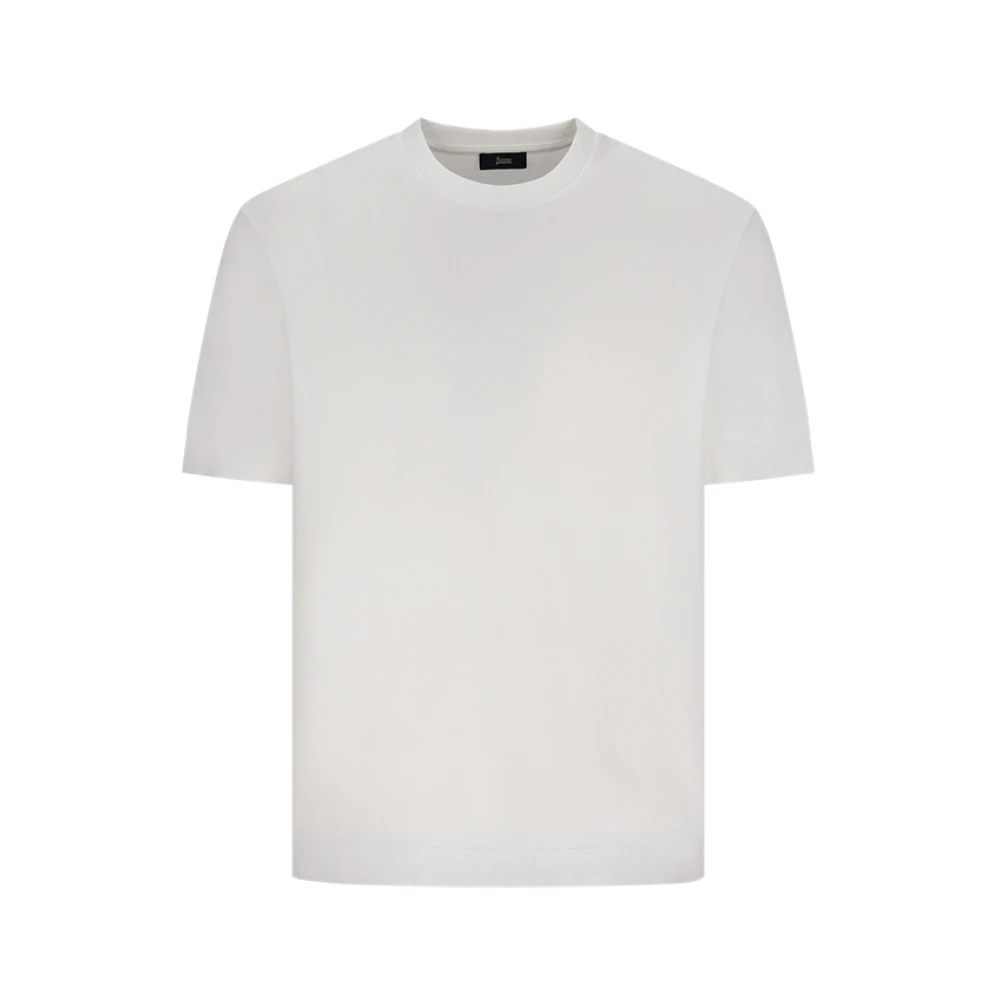 Herno Mannelijk Wit Tops Heren, Xl, T-Shirts