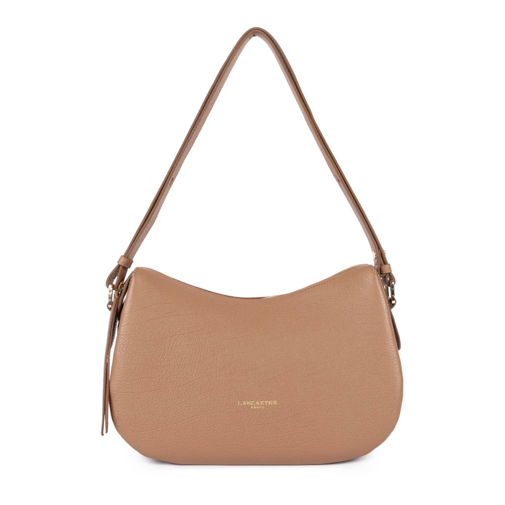 Lancaster Brown Sac Besace Zippé M Dune - Female - Shoulder Bags - One Size - Bags