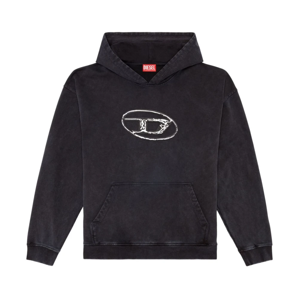 Diesel Stijlvolle Sweaters en Gebreide Kleding Black Heren