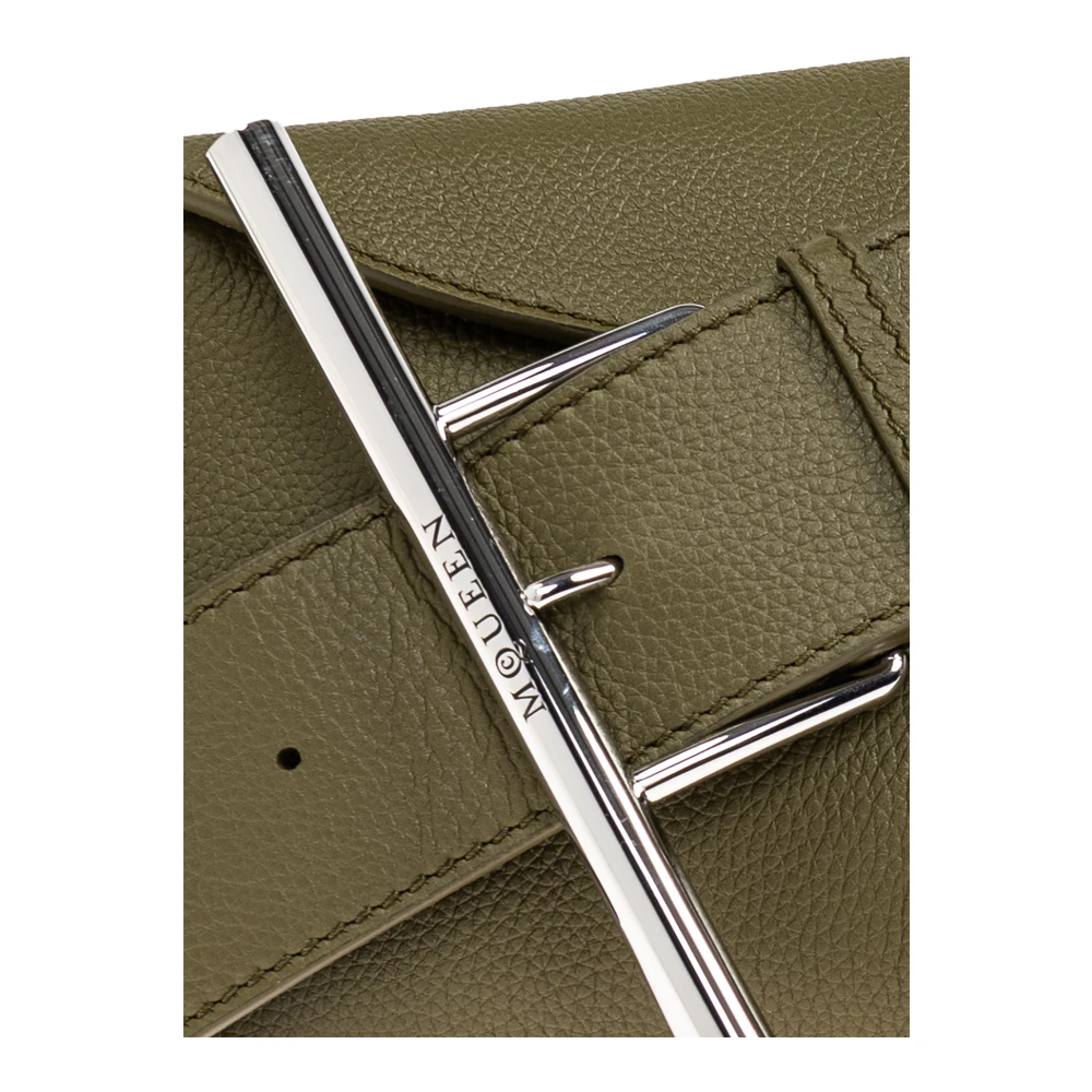 alexander mcqueen Schoudertas T-Bar Sling Green Dames