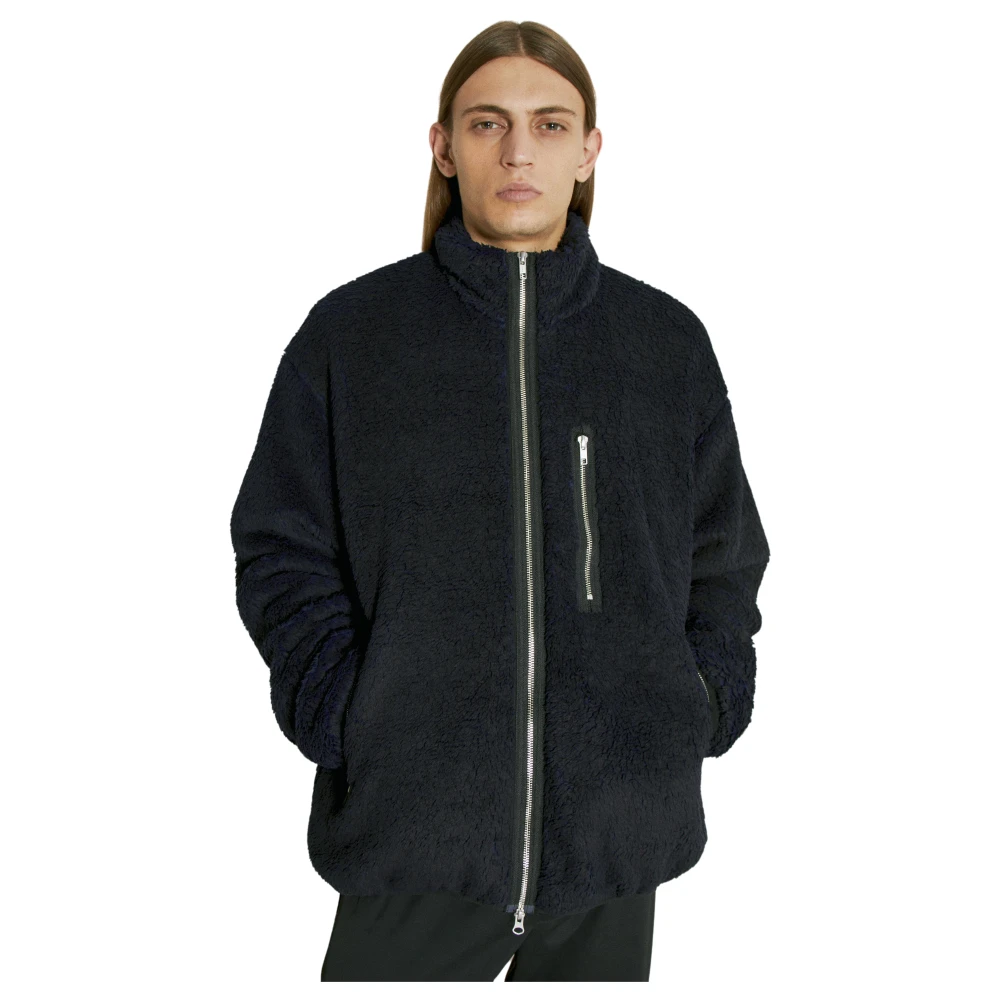 Song for the Mute Geschilderde Sherpa Jas Black Heren