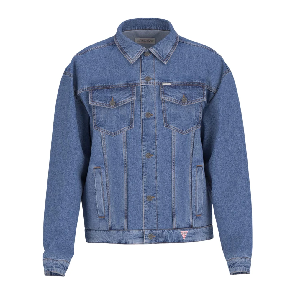 Jackets > Denim Jackets - - Guess - Modalova