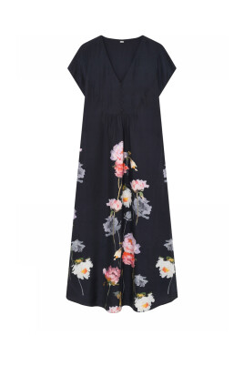 floral-print-long-dress