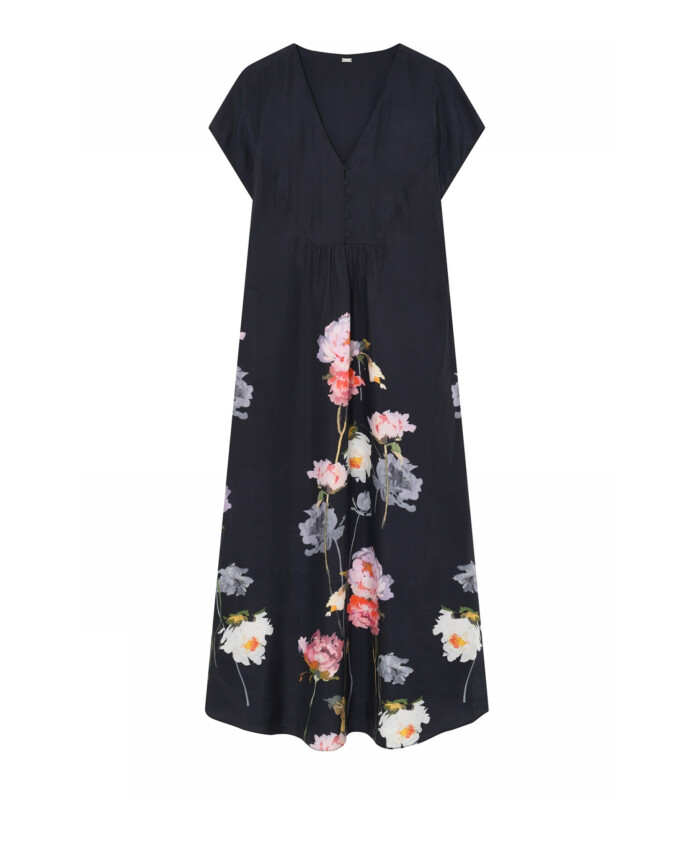 floral-print-long-dress