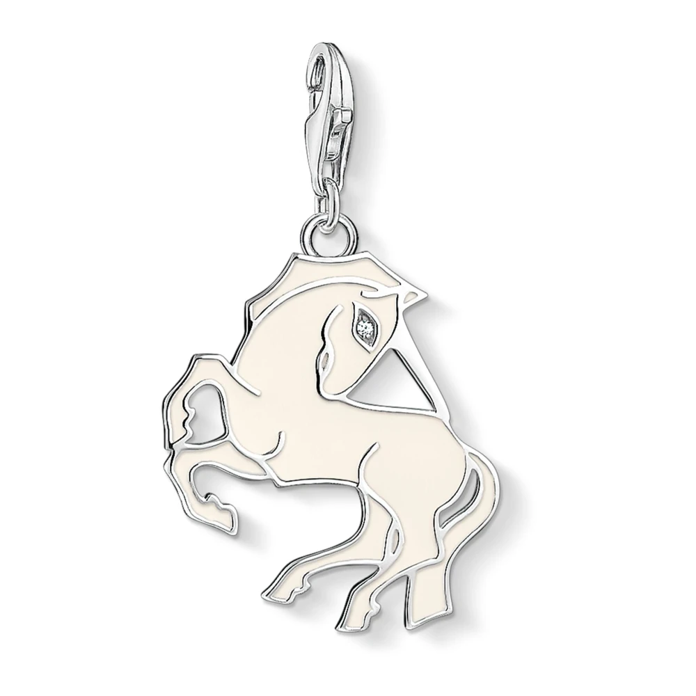 Thomas Sabo Enhörning Charm Hänge Gray, Dam