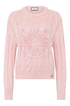 Rundhalsad Pullover Sun Tattoo