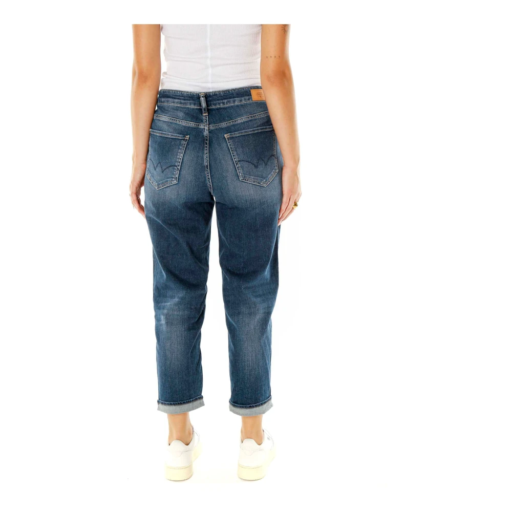 Le Temps Des Cerises Losse Pasvorm Zak Jeans Blue Dames