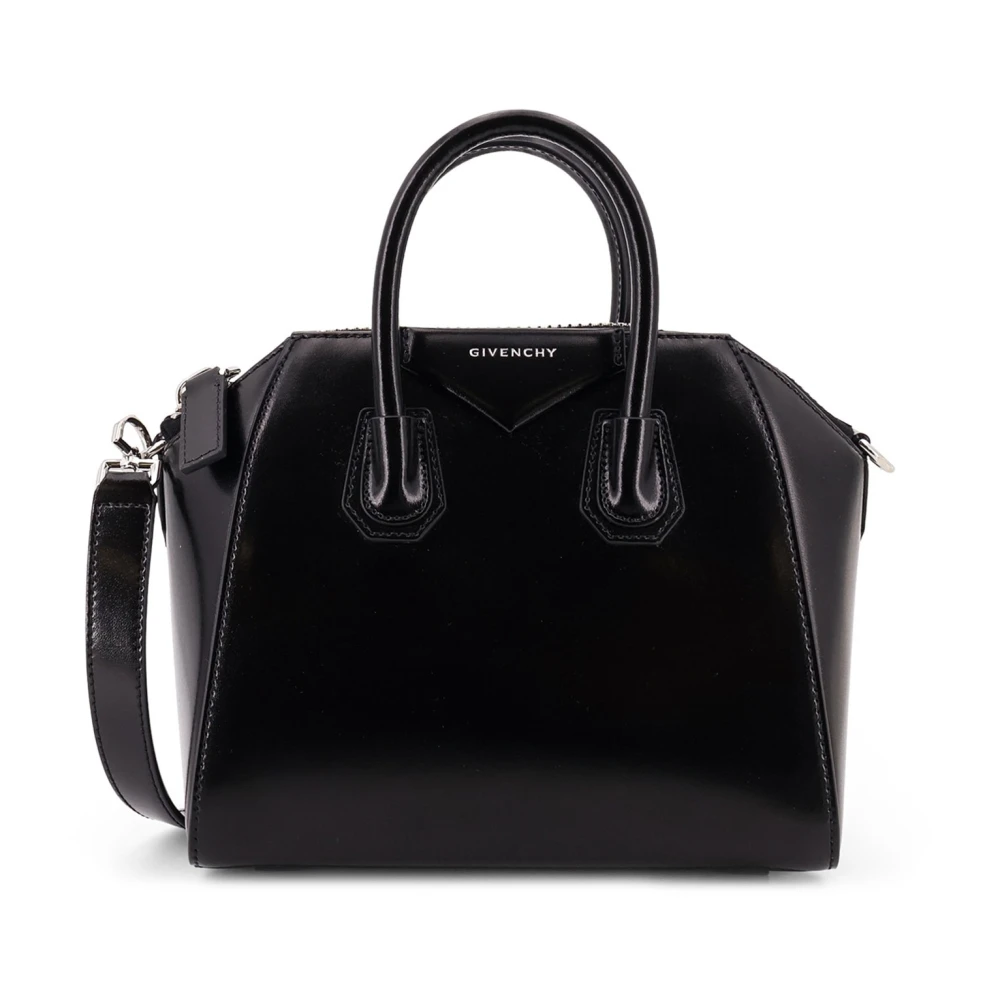 Givenchy Women's Black Antigona Mini Leather Shoulder Bag