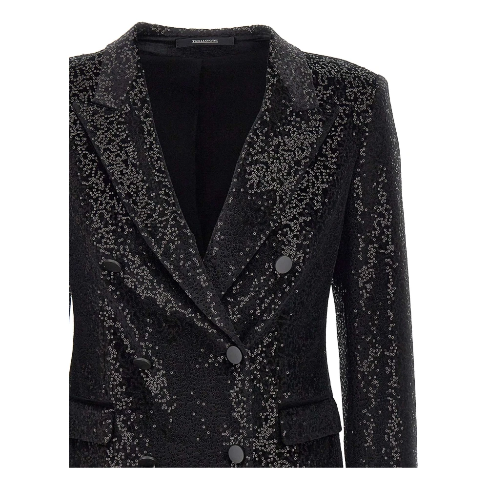 Tagliatore Zwarte Jassen voor Heren Black Dames