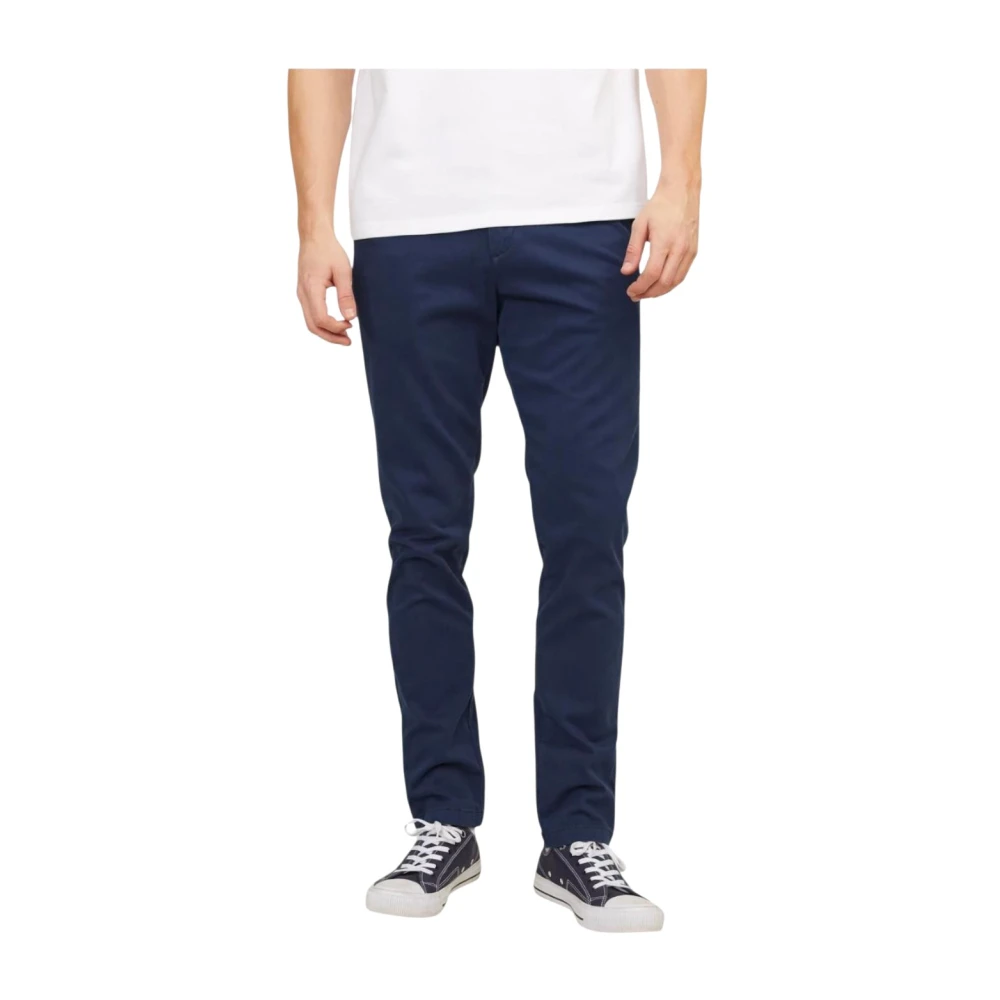 Jack & Jones Men's Blue Trousers Marco Bowie - Image 6