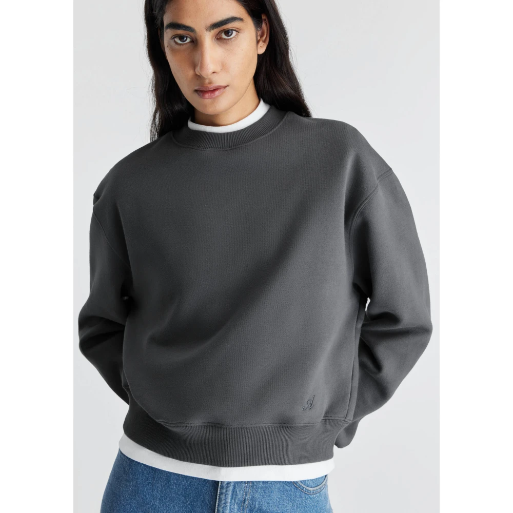 Axel Arigato Cruz Sweatshirt Gray Dames