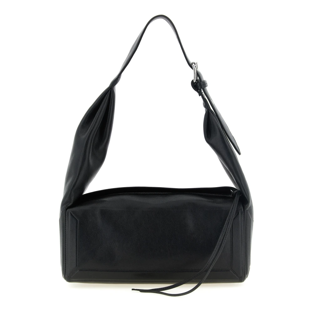 Maison Margiela Box Bag East West Medium - Female - Shoulder Bags - Black - One Size - Bags