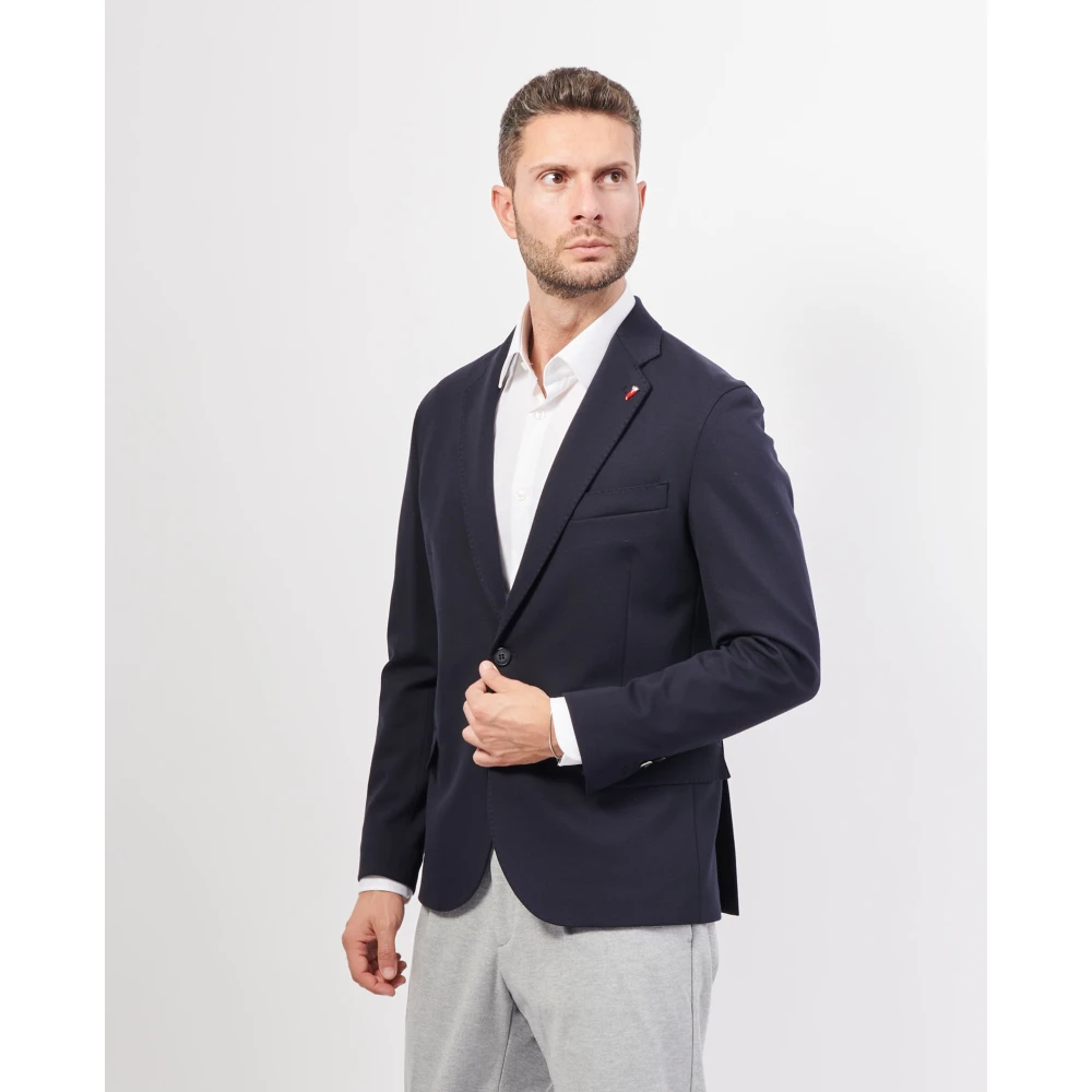 Mulish Blauwe Jassen Drop4 Stijl Blue Heren