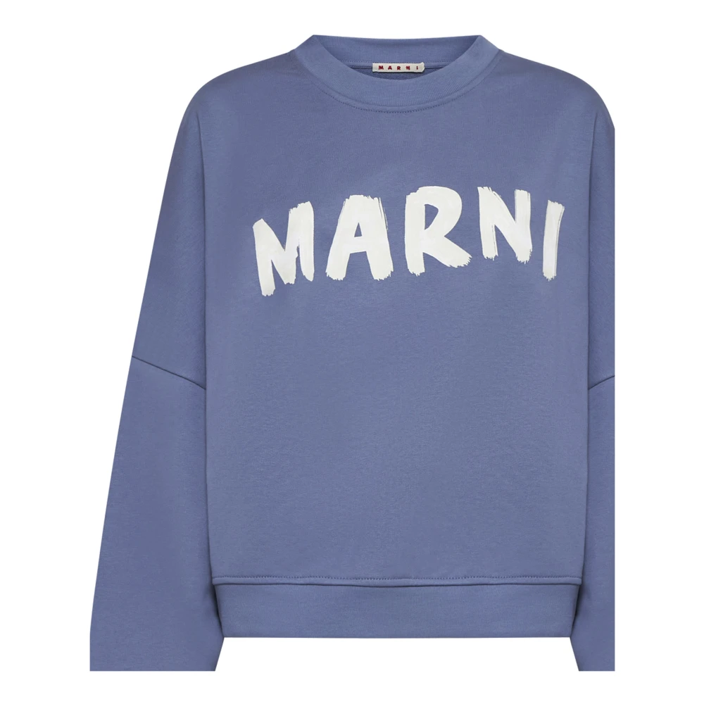 Marni Trendy Sweater Selection Blue Dames
